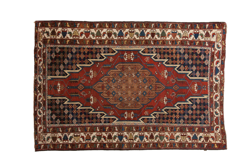 Vintage Persian Hamadan Rug — 1930s | 4'3" x 6'5"