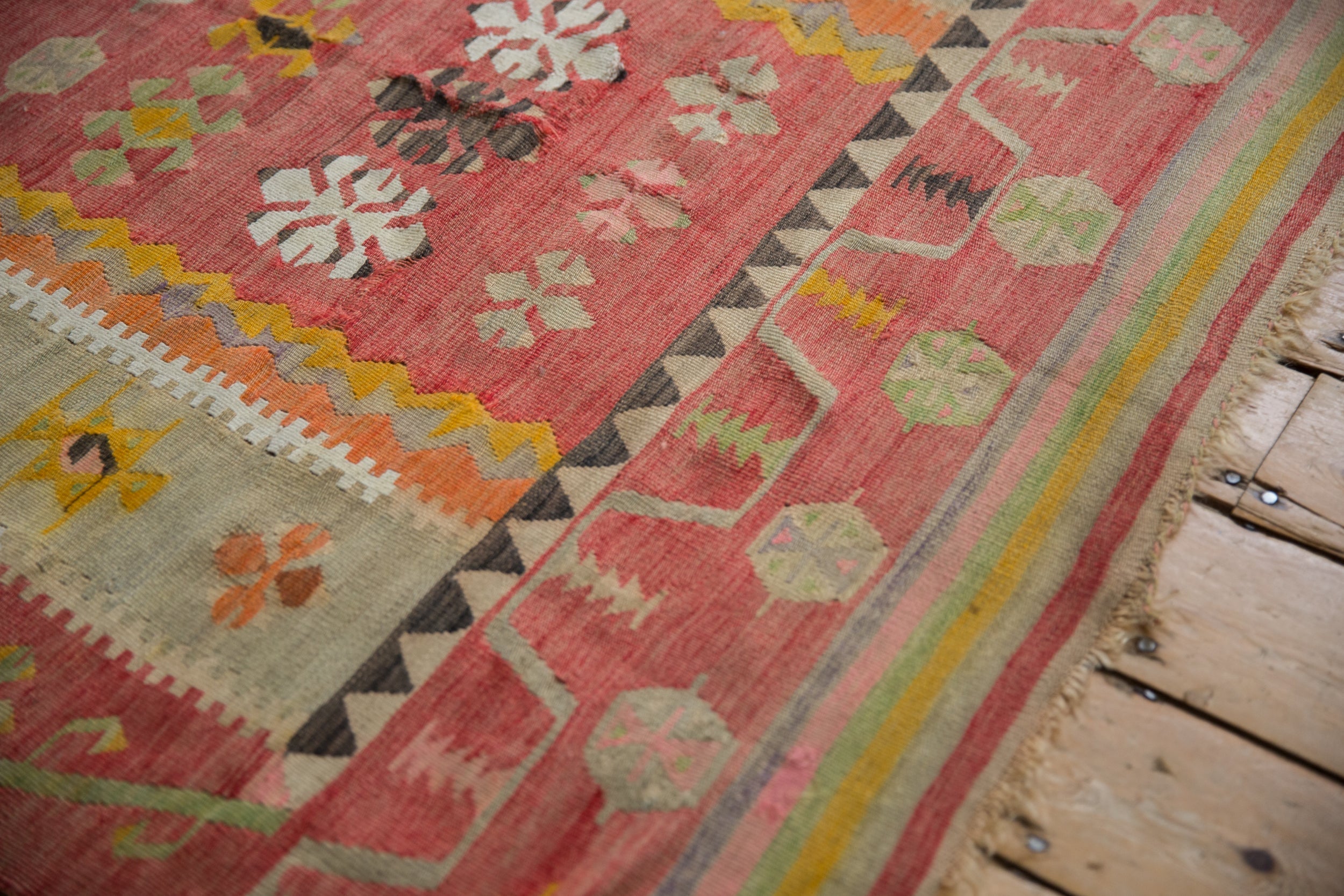 Vintage Turkish Prayer Kilim — 1930s | 4' x 6'10"