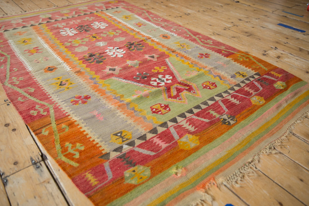 Vintage Turkish Prayer Kilim — 1930s | 4' x 6'10"