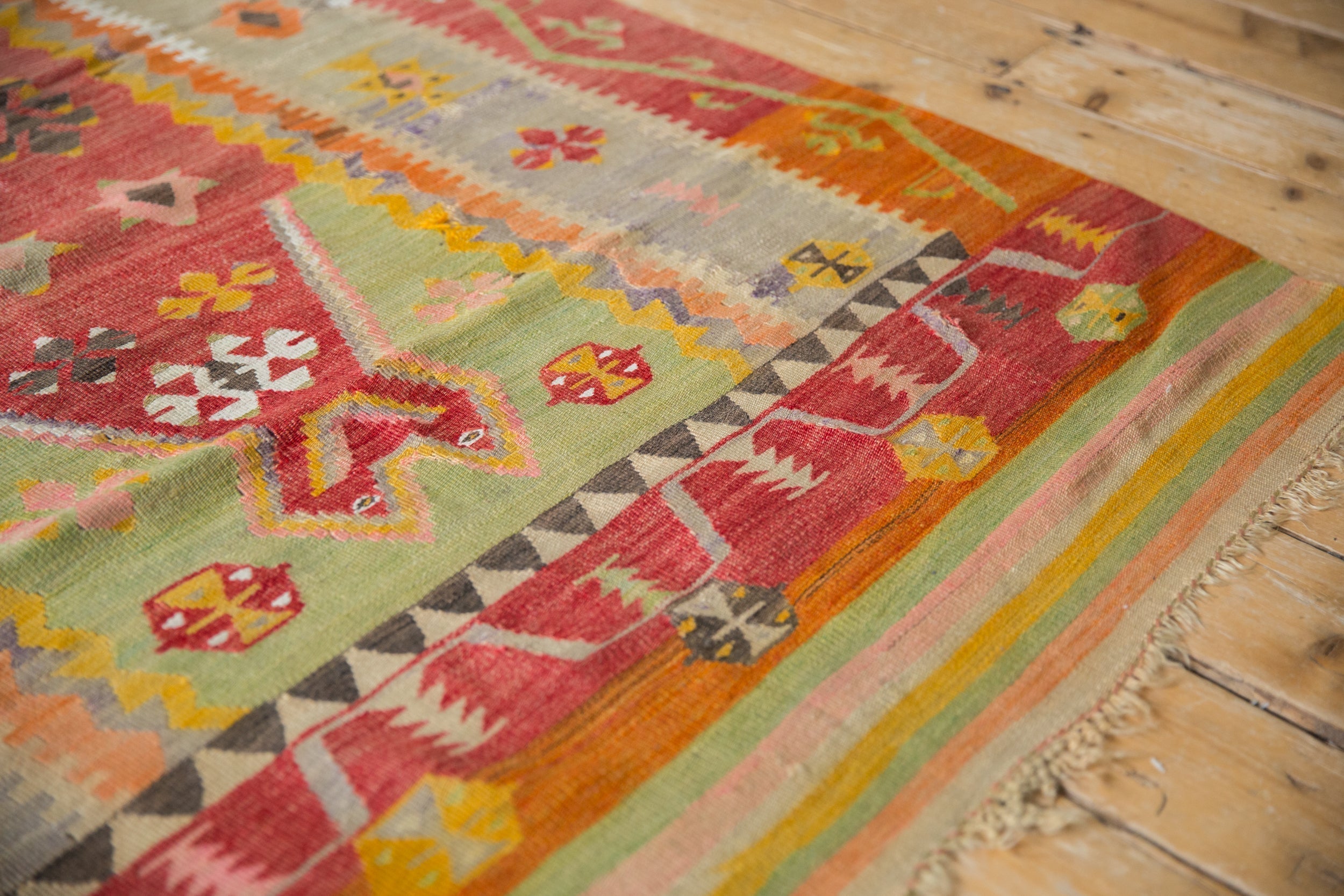 Vintage Turkish Prayer Kilim — 1930s | 4' x 6'10"