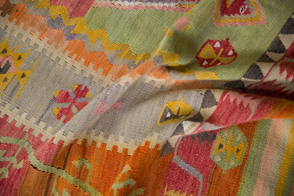 Vintage Turkish Prayer Kilim — 1930s | 4' x 6'10"
