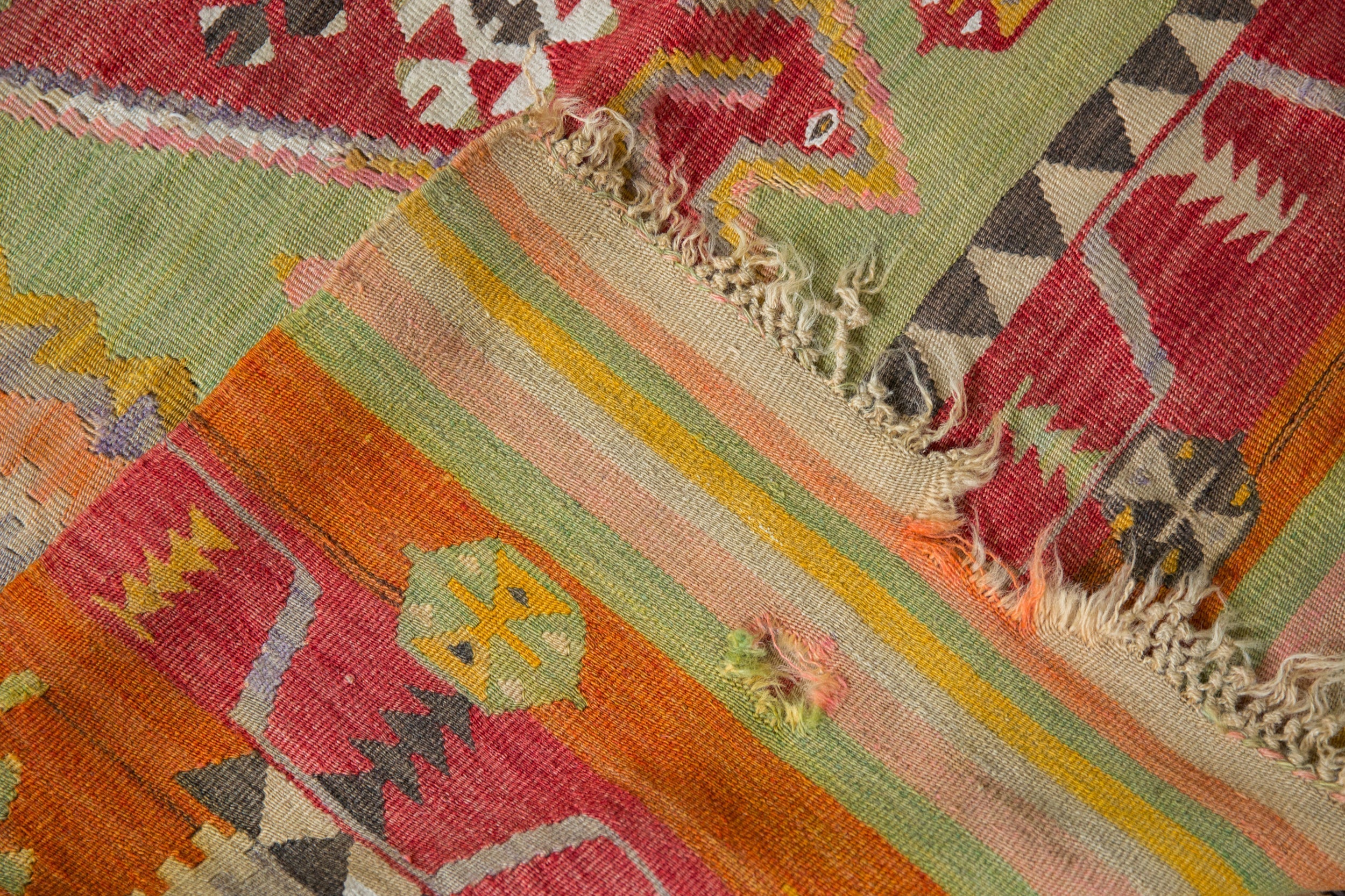 Vintage Turkish Prayer Kilim — 1930s | 4' x 6'10"