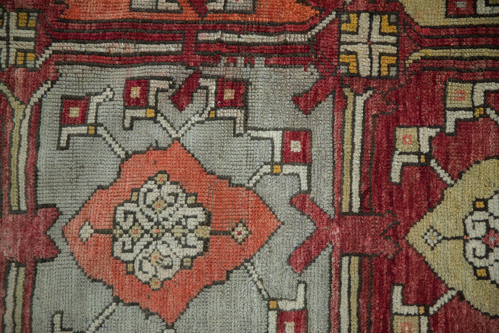 Vintage Turkish Oushak Carpet — 1960s | 5'9" × 6'5"