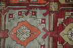 Vintage Turkish Oushak Carpet — 1960s | 5'9" × 6'5"