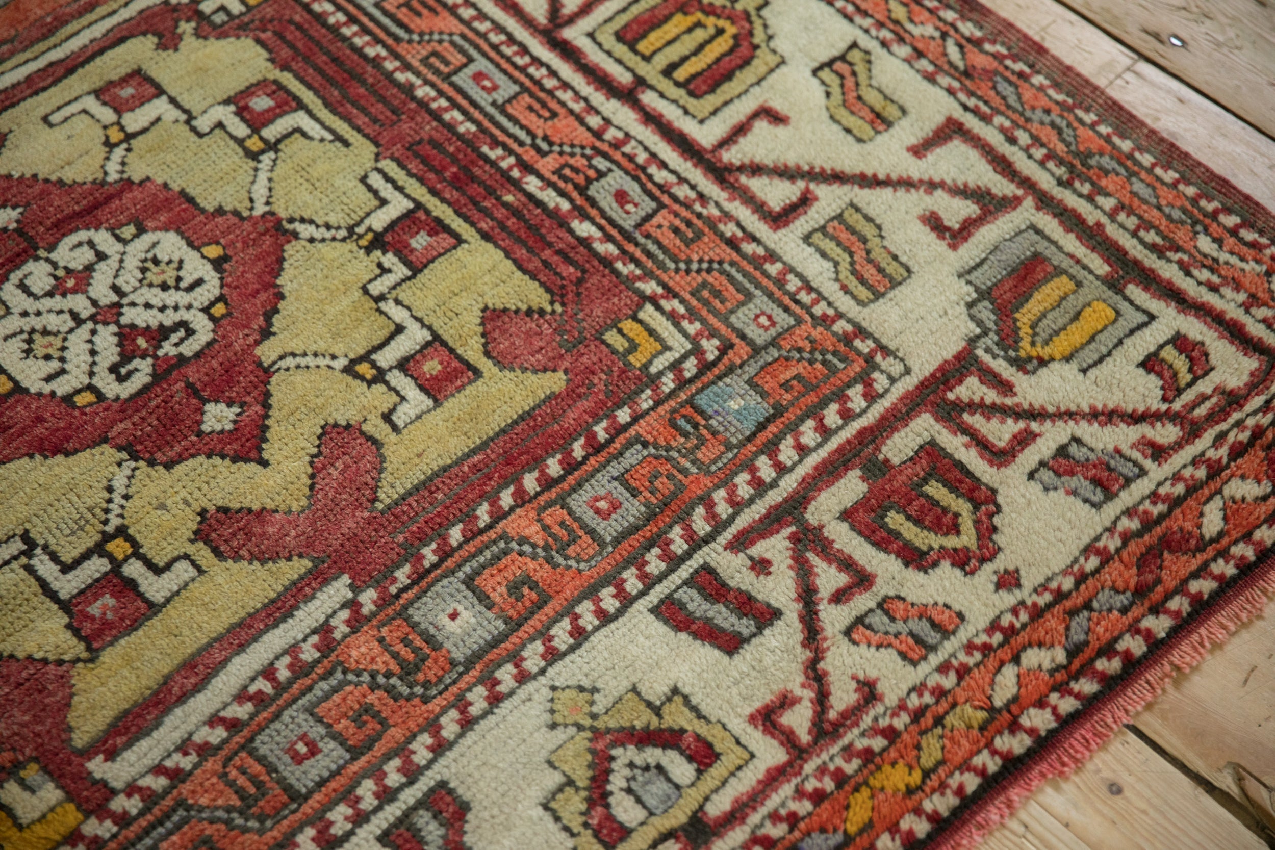 Vintage Turkish Oushak Carpet — 1960s | 5'9" × 6'5"