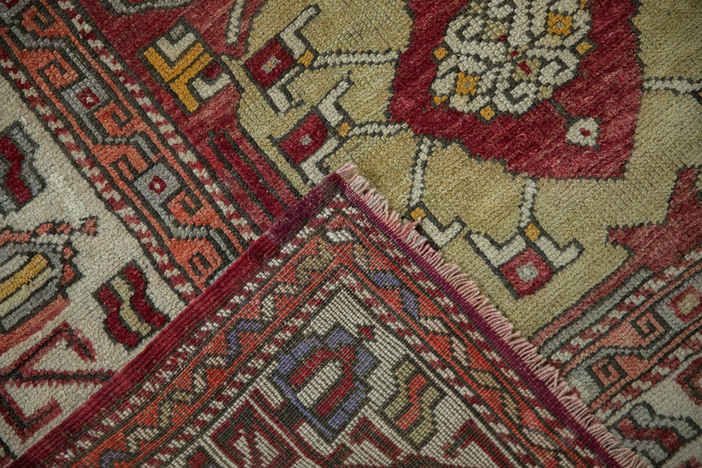 Vintage Turkish Oushak Carpet — 1960s | 5'9" × 6'5"