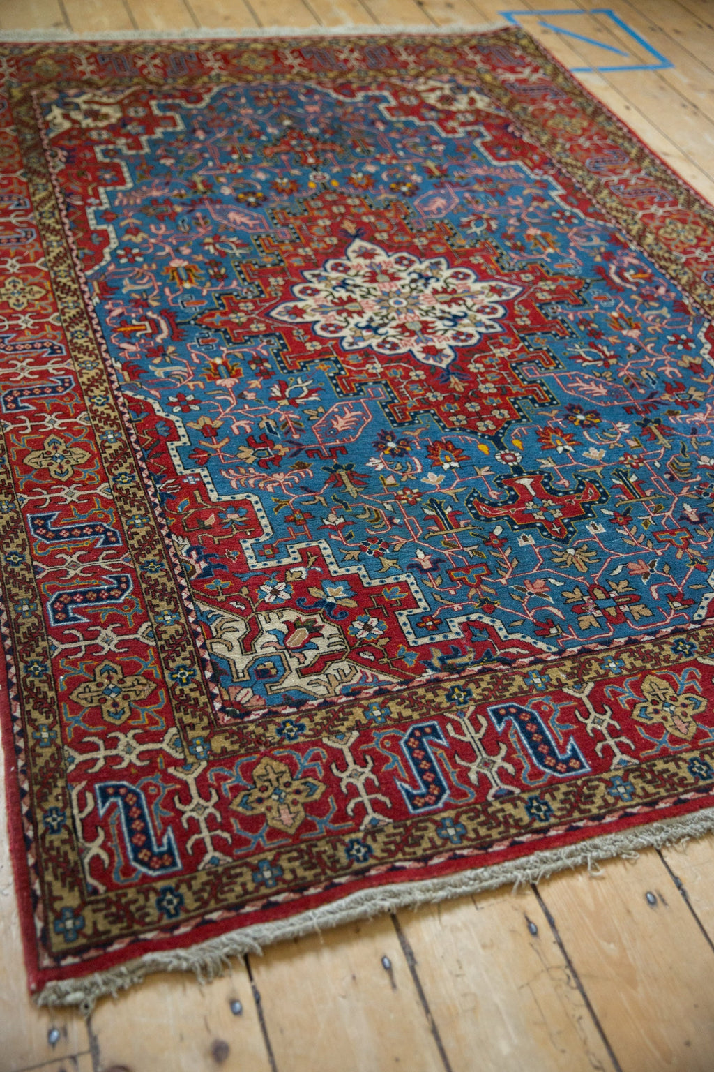 Vintage Persian Qom Rug — 1960s | 4'4" x 6'8"