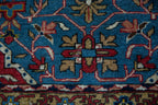 Vintage Persian Qom Rug — 1960s | 4'4" x 6'8"