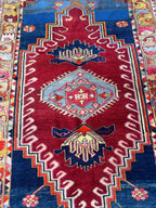 Antique Turkish Milas Rug — Pre-1900 | 4'3" x 5'11"