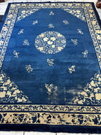 Antique Chinese Peking Rug — 19th Century | 9' x 11'6"