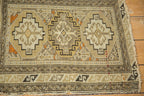 Antique Caucasian Square Rug Mat — 1910s | 2' x 2'4"