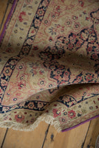 Antique Persian Kerman Rug Mat — 1910s | 2' x 2'5"