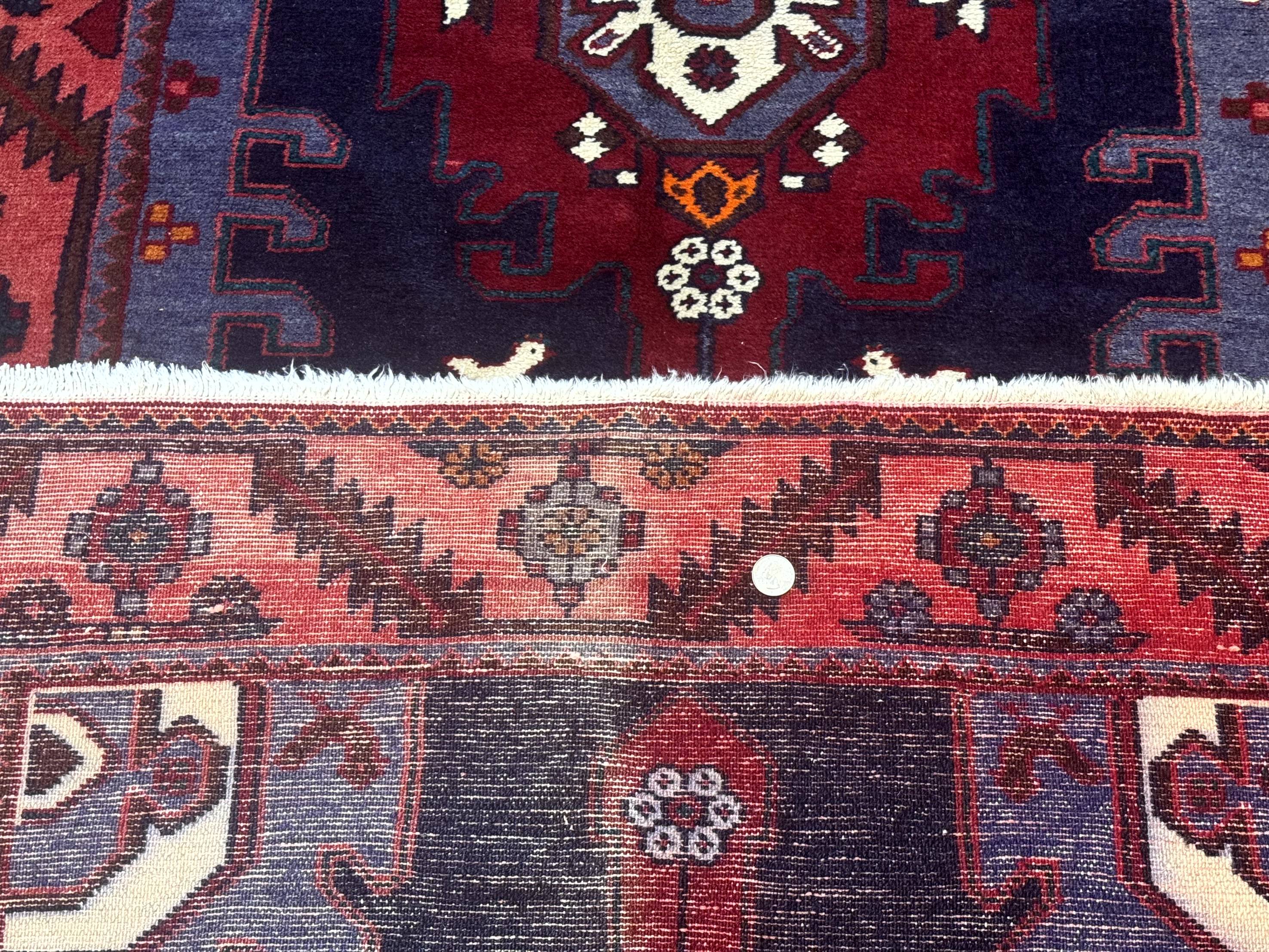 Vintage Persian Karajeh Runner — 1950s | 3'6" x 9'5"
