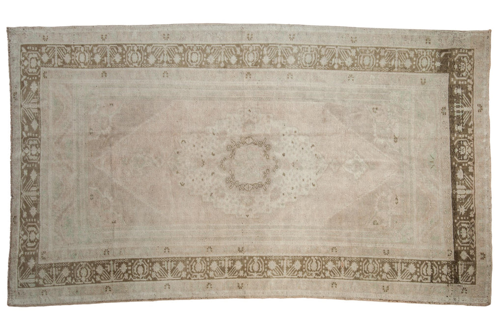 Vintage Turkish Oushak Carpet — 1980s | 5'3" × 9'1"