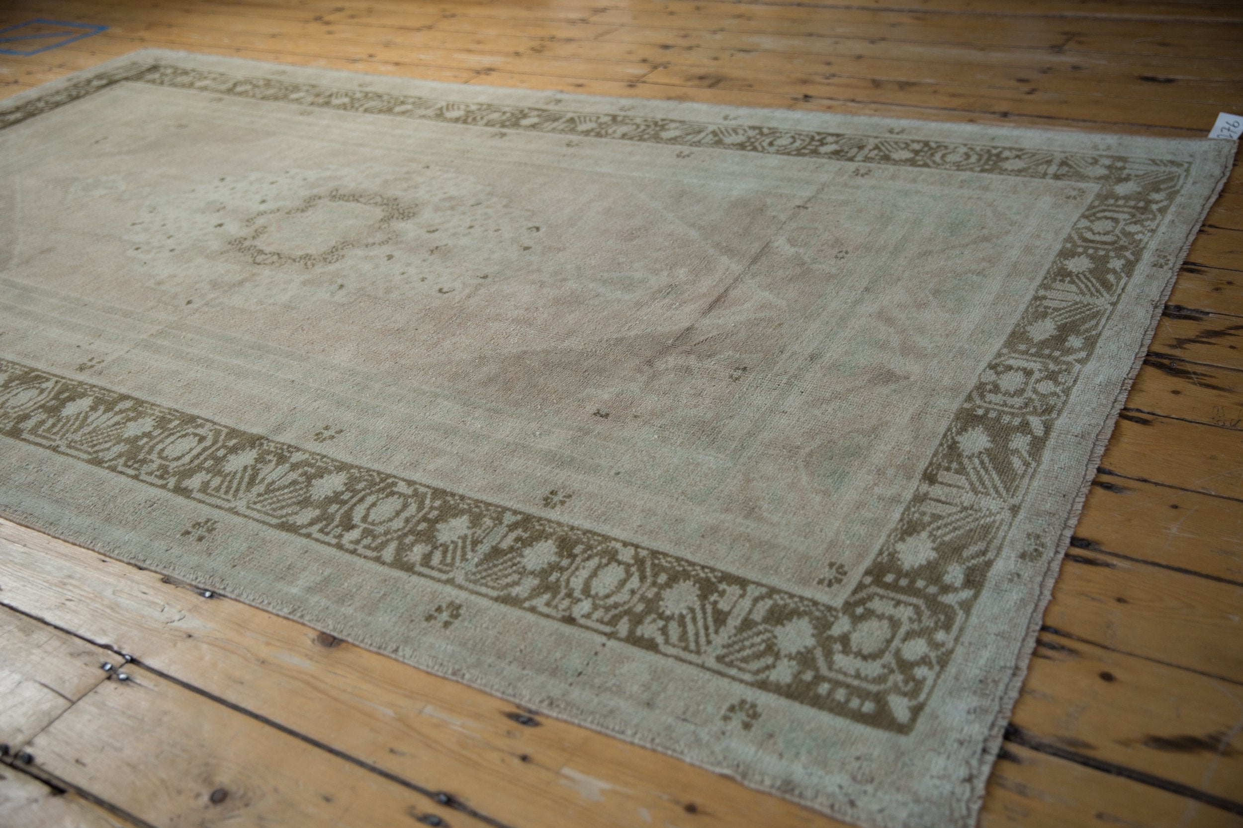 Vintage Turkish Oushak Carpet — 1980s | 5'3" × 9'1"