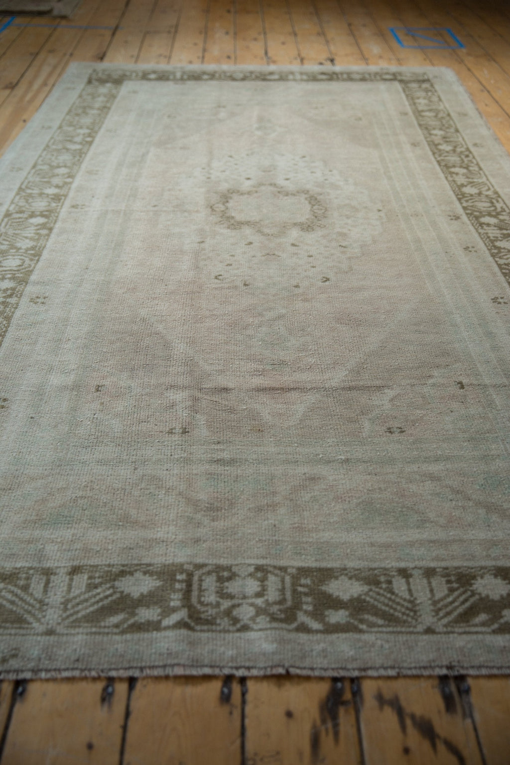 Vintage Turkish Oushak Carpet — 1980s | 5'3" × 9'1"