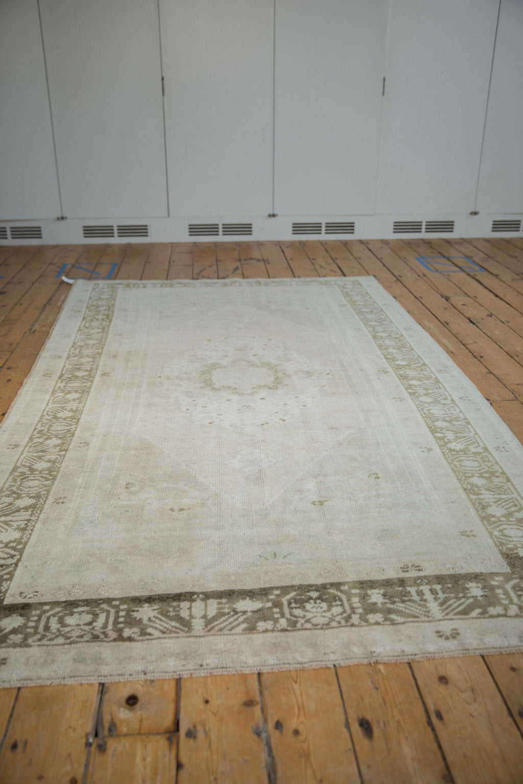 Vintage Turkish Oushak Carpet — 1980s | 5'3" × 9'1"