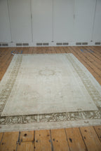 Vintage Turkish Oushak Carpet — 1980s | 5'3" × 9'1"