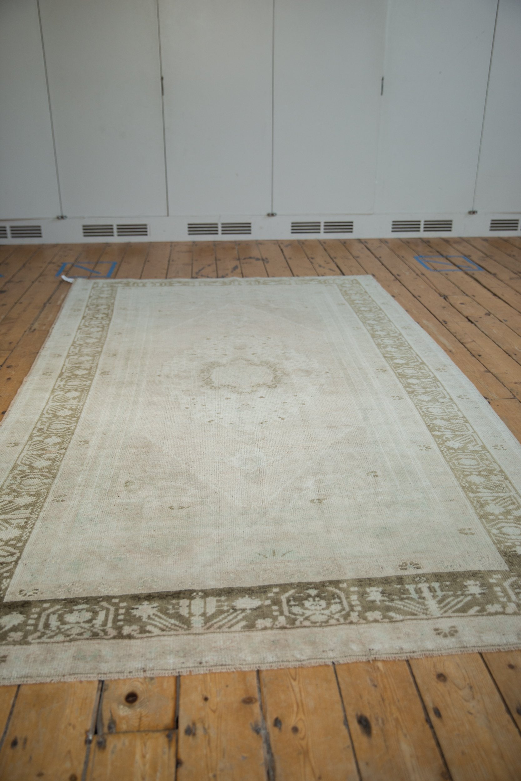 Vintage Turkish Oushak Carpet — 1980s | 5'3" × 9'1"