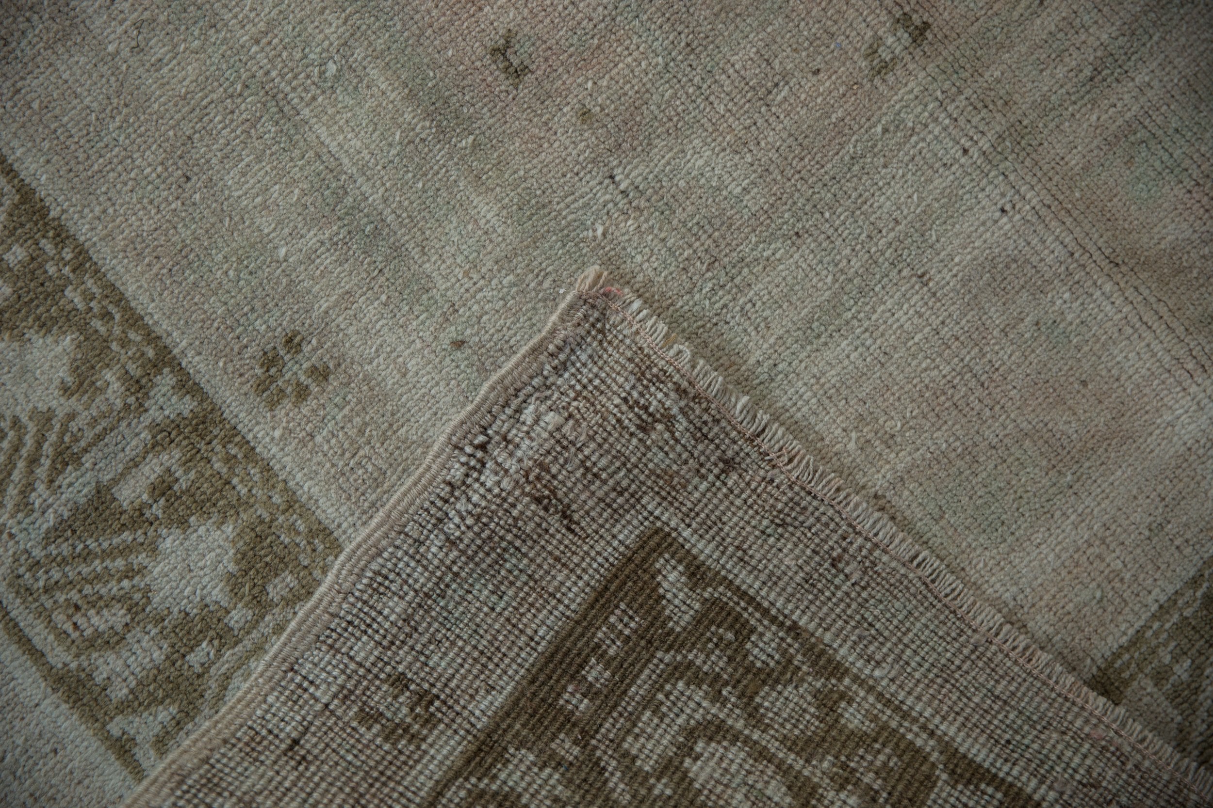 Vintage Turkish Oushak Carpet — 1980s | 5'3" × 9'1"