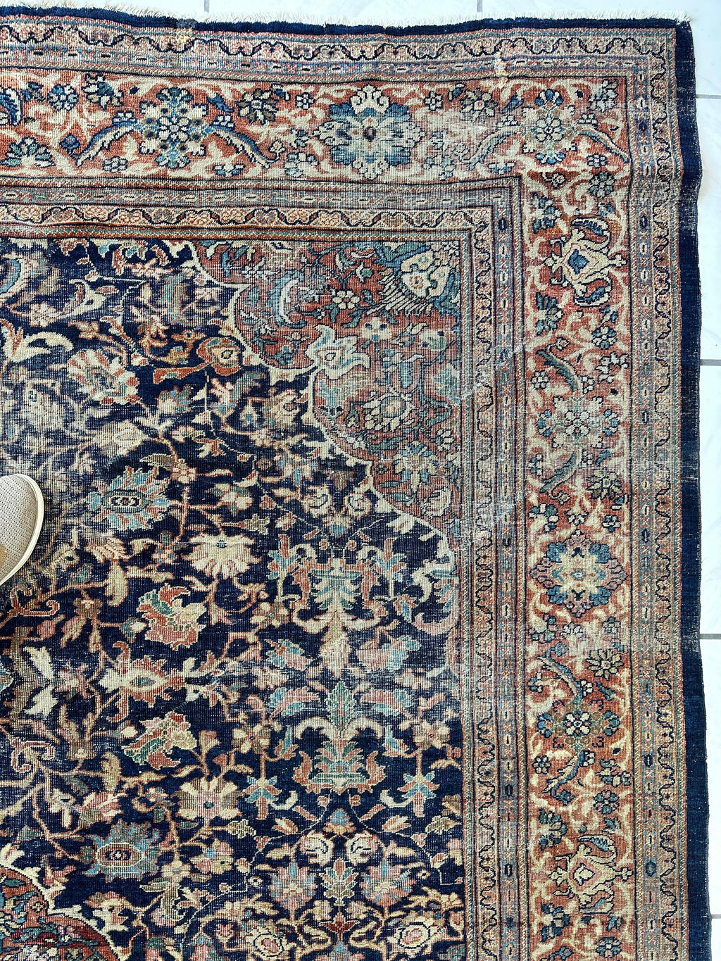 Antique Persian Mahal Rug — Circa 1900 | 8'3" x 12'