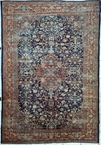 Antique Persian Mahal Rug — Circa 1900 | 8'3" x 12'
