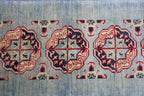 Afghan Kazak Runner — Late 20th Century | 2'1" x 5'7"