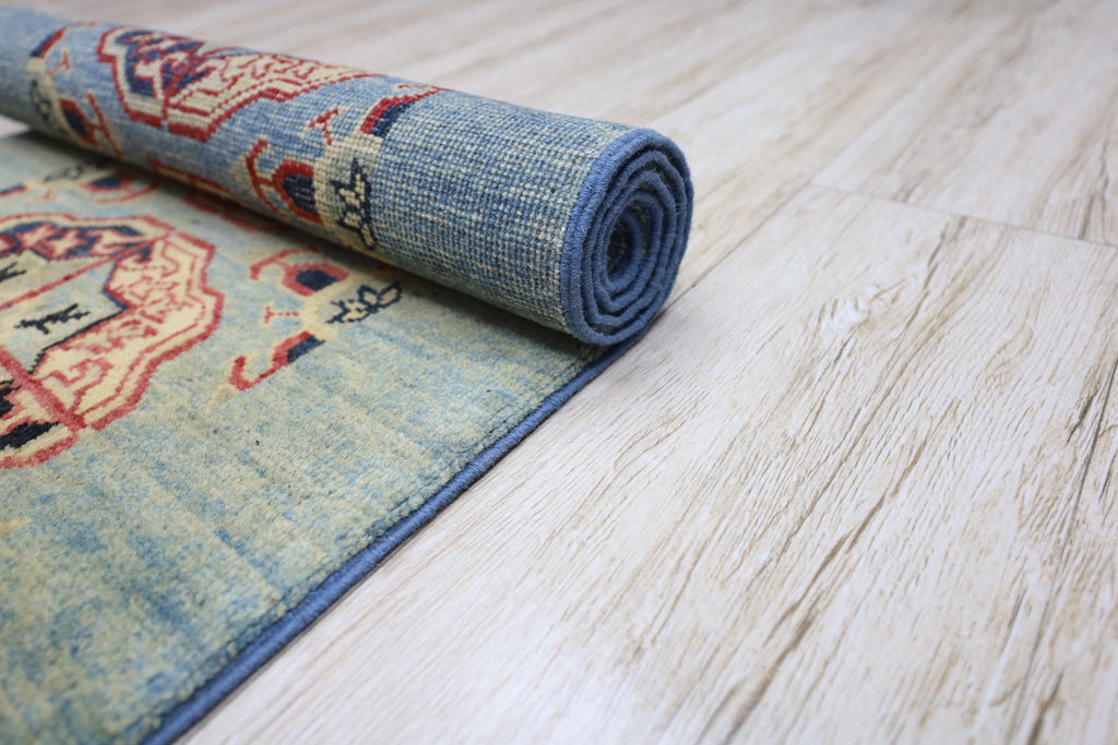 Afghan Kazak Runner — Late 20th Century | 2'1" x 5'7"