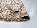 New Afghan Heriz Design Round Rug — 6' Round