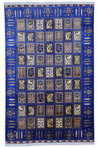 New Afghan Bakhtiari-Style Carpet — 6'7" x 9'9"