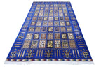 New Afghan Bakhtiari-Style Carpet — 6'7" x 9'9"
