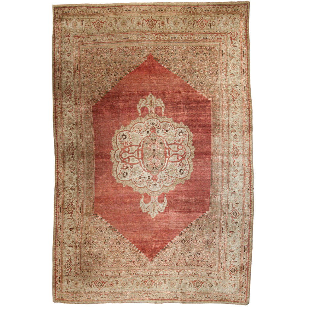 Antique Persian Bijar Carpet — 1920s | 7'5" x 11'7"