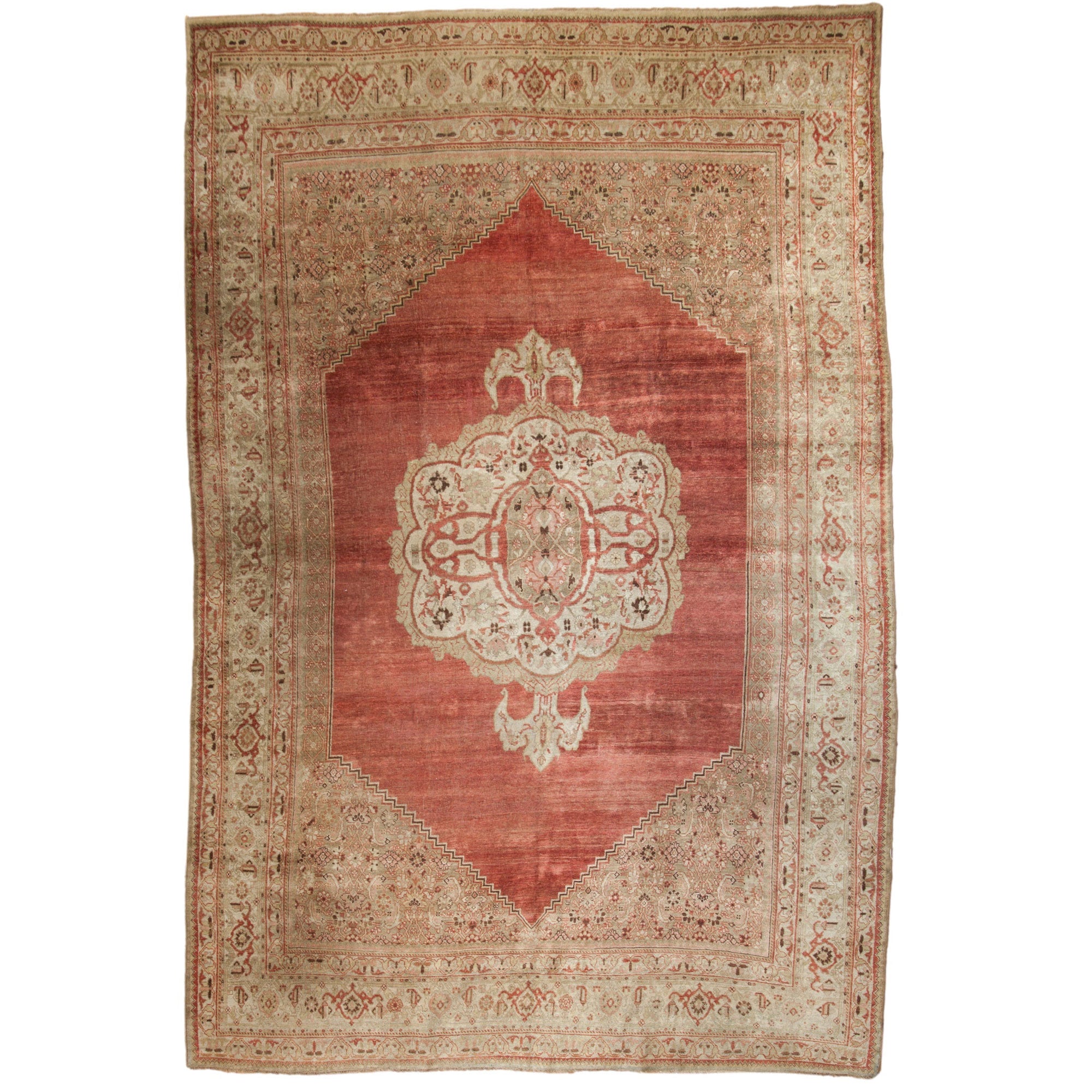 Antique Persian Bijar Carpet — 1920s | 7'5" x 11'7"