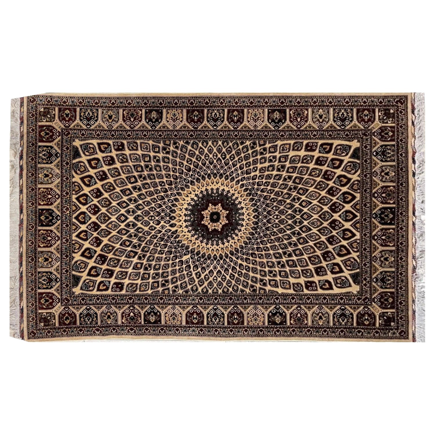 Afghan Parak Area Rug — Late 20th Century | 7' x 10'