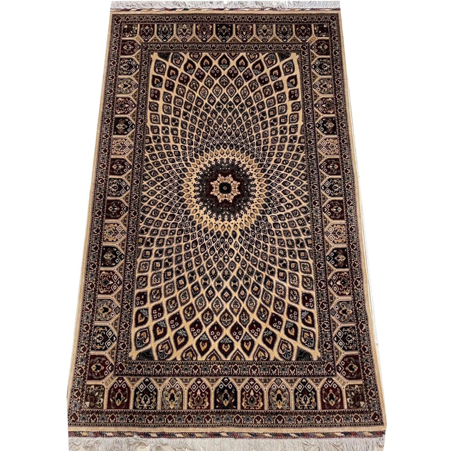 Afghan Parak Area Rug — Late 20th Century | 7' x 10'