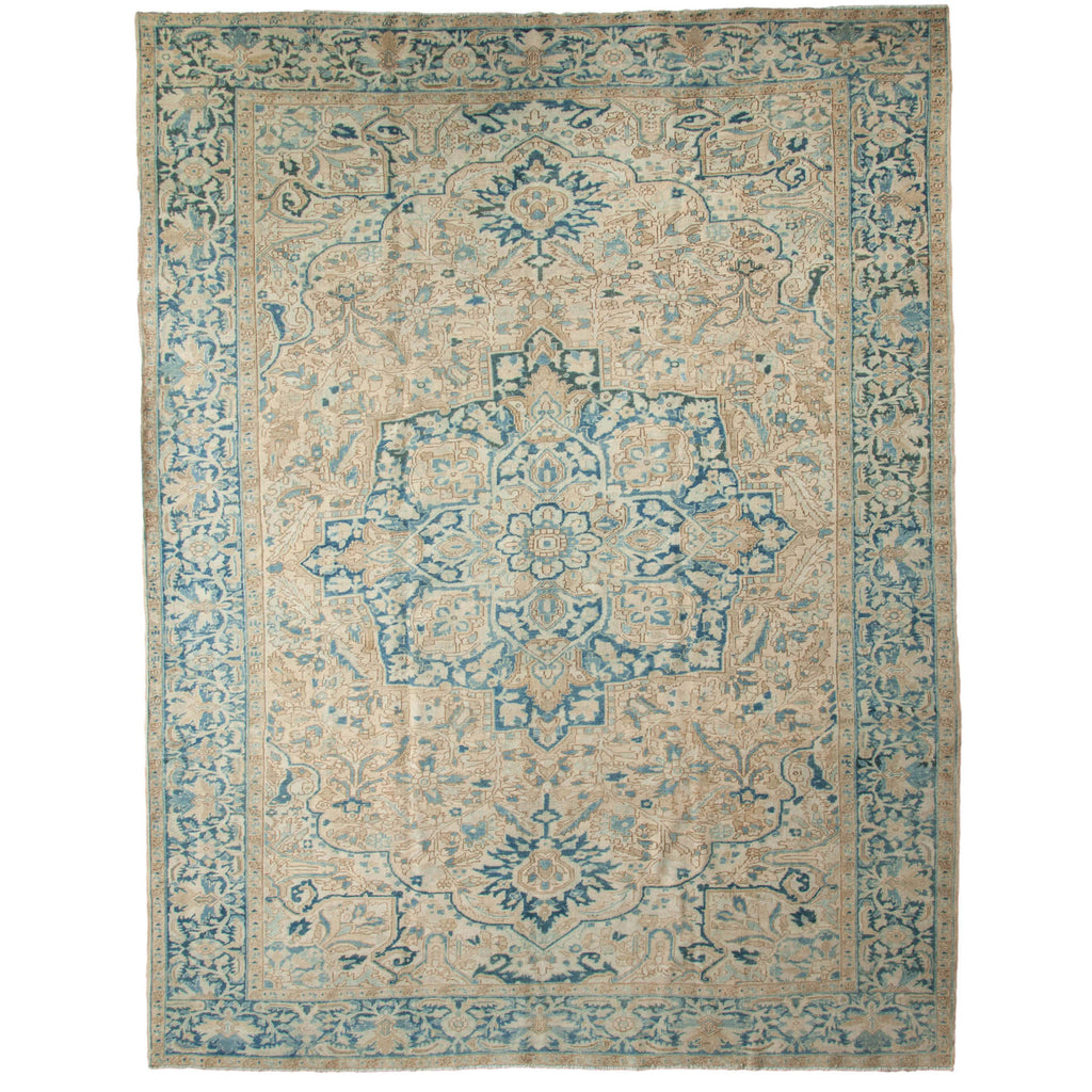 Vintage Persian Heriz Carpet — 1950s | 9'8" x 12'4"