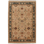 Vintage Indian Bijar Design Carpet — 1980s | 6'1" x 9'3"