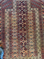 Antique Turkmen Prayer Rug (Namazlyk) — 1890s | 4' x 5'2"
