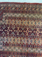 Antique Turkmen Prayer Rug (Namazlyk) — 1890s | 4' x 5'2"