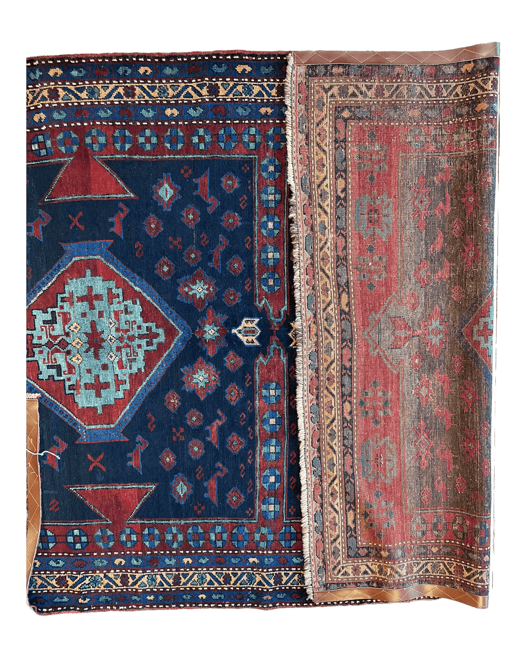 Antique Caucasian Kazak Rug — 1900s | 5'3" x 8'3"