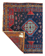Antique Caucasian Kazak Rug — 1900s | 5'3" x 8'3"