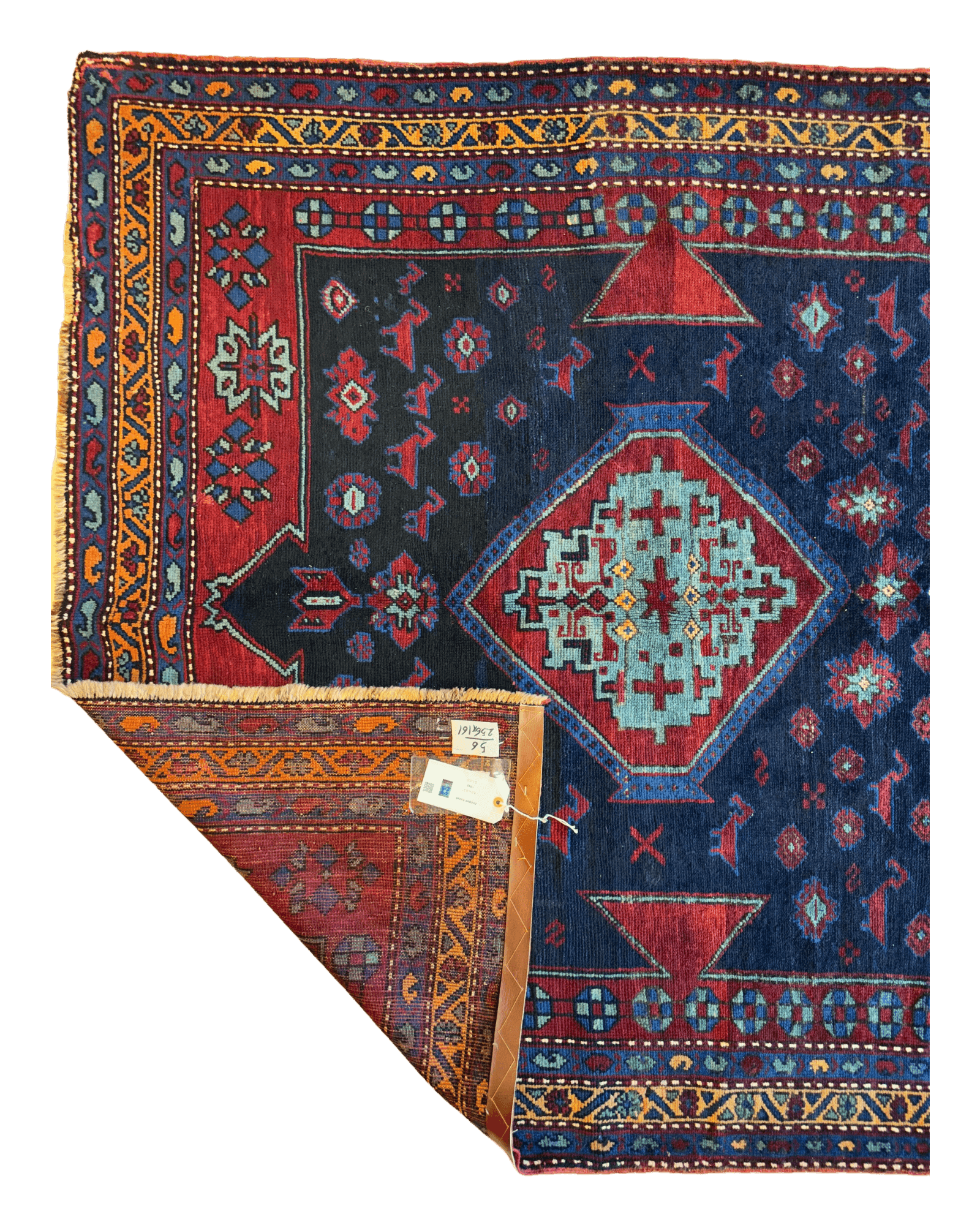 Antique Caucasian Kazak Rug — 1900s | 5'3" x 8'3"