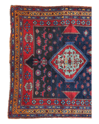 Antique Caucasian Kazak Rug — 1900s | 5'3" x 8'3"