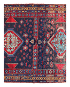 Antique Caucasian Kazak Rug — 1900s | 5'3" x 8'3"