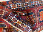 Antique Kurdish Kazak Runner — 1920s | 3'8" x 12'3"