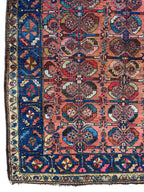 Antique Persian Hamadan Rug — 1920s | 3'11" x 4'4"
