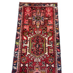 Vintage Persian Heriz Karajeh Runner — 1950s | 2' x 9'2"