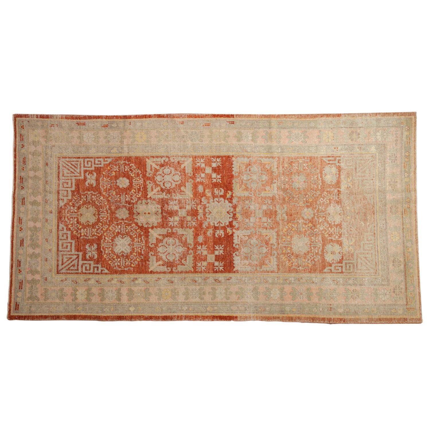Antique Samarkand (Khotan) Runner — 1920s | 4'9" x 9'3"