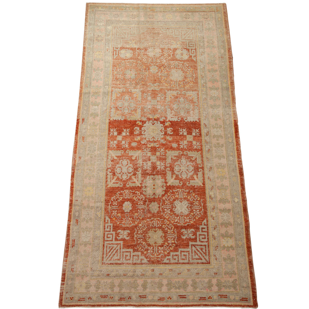 Antique Samarkand (Khotan) Runner — 1920s | 4'9" x 9'3"