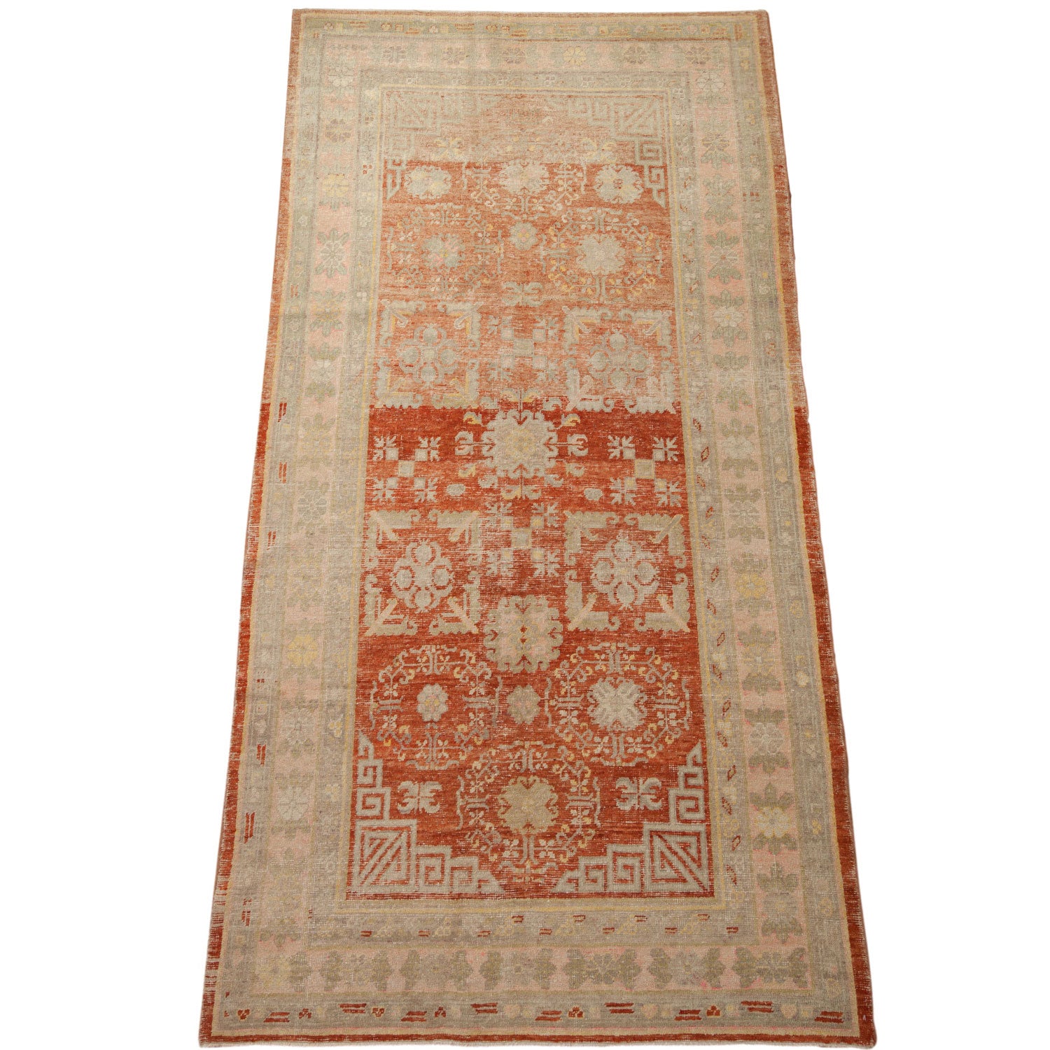 Antique Samarkand (Khotan) Runner — 1920s | 4'9" x 9'3"